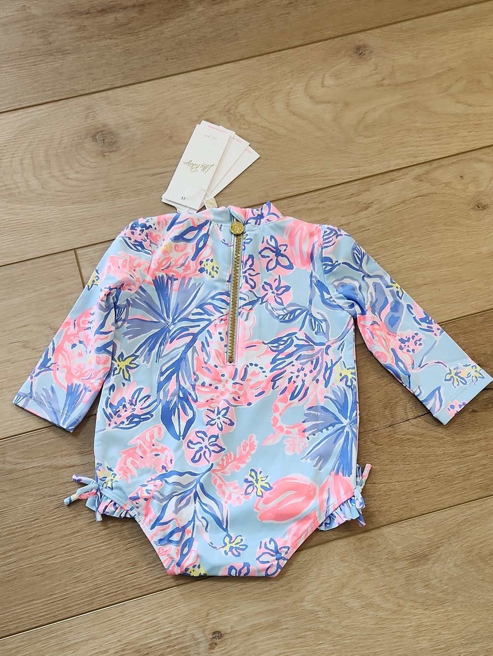 Lilly Pulitzer NWT Baby Swimsuit 6-12M - Picture 3 of 4